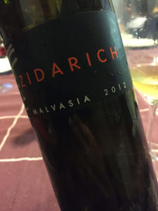 Malvasia 2012 Zidarich