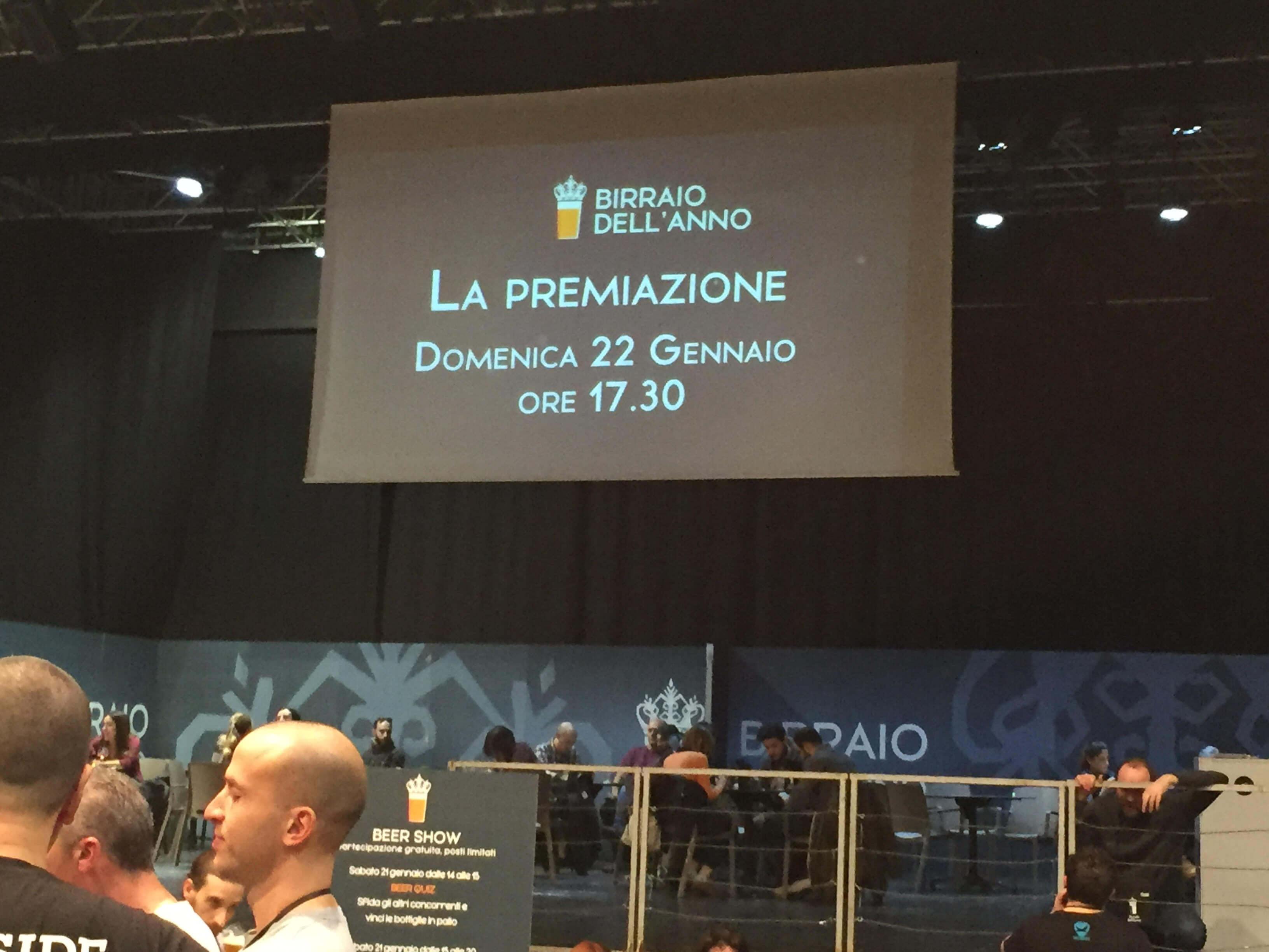 premiazione birraio cartello